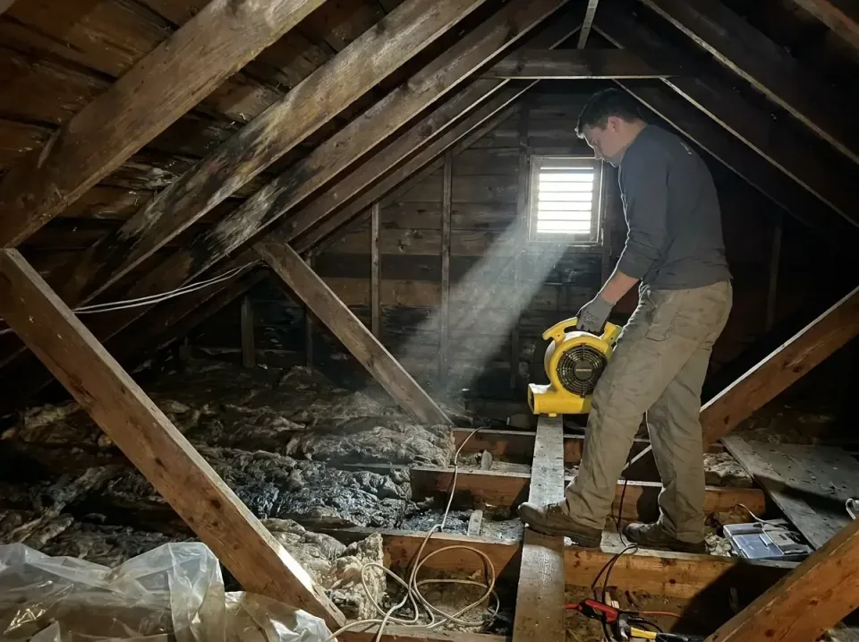 attic-water-damage-drying-proc-007 — frequently asked questions, Emergency Water Extraction & 24/7 Flood Response in River P…